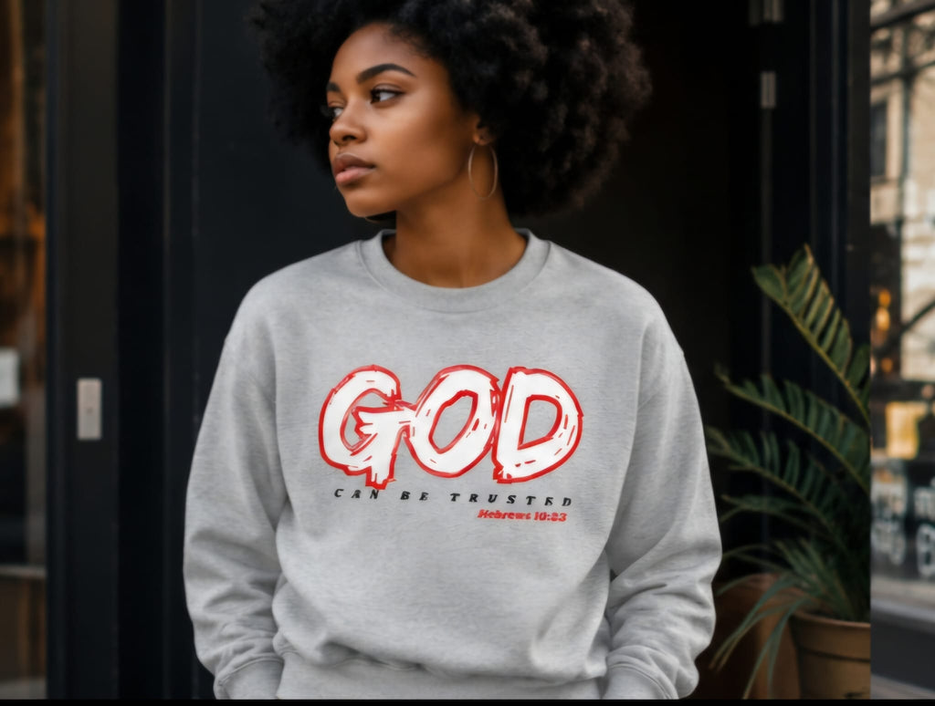 Trusting God in Bewtween Seasons Sweatshirt