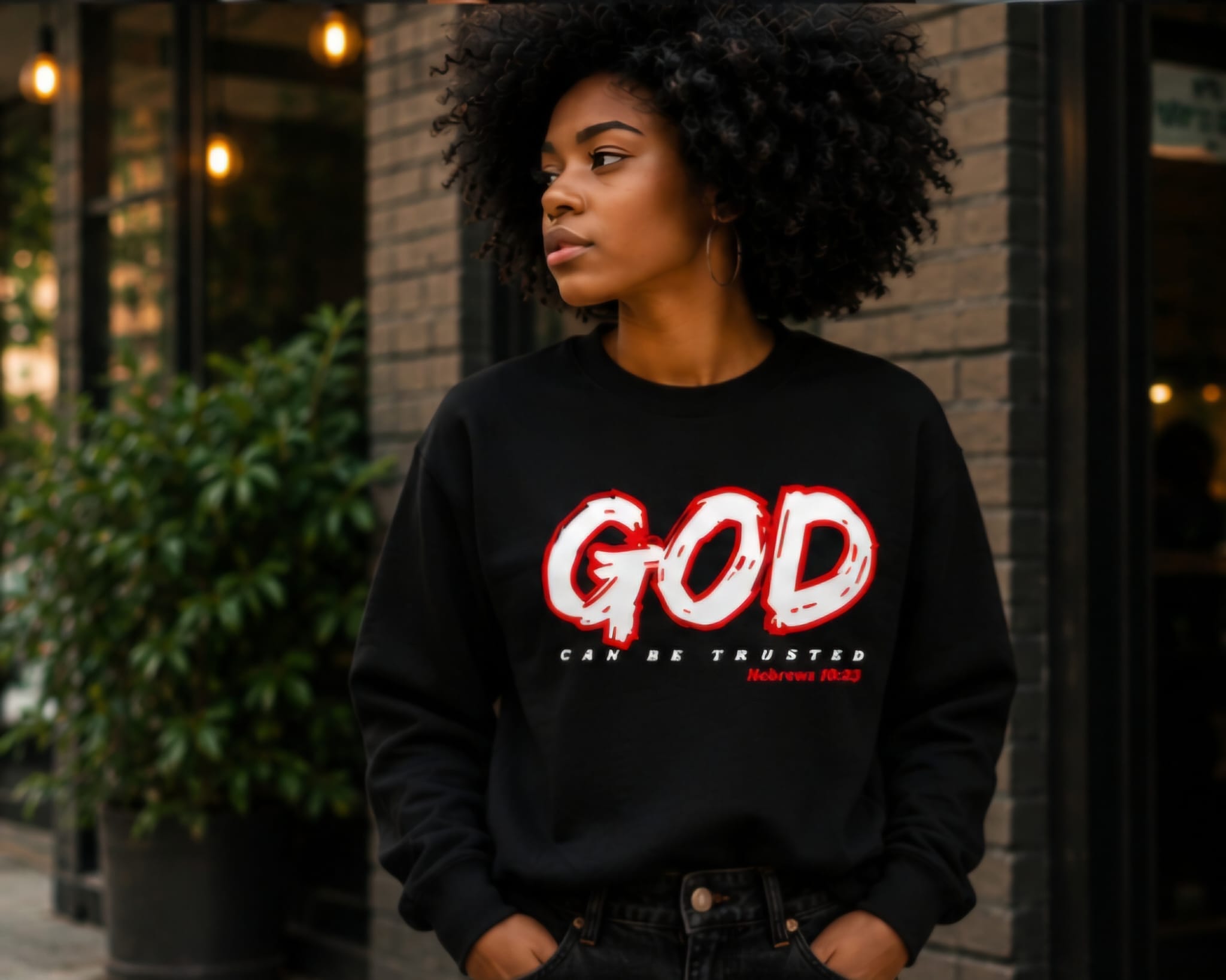 Trusting God in Dark Seasons Sweatshirt